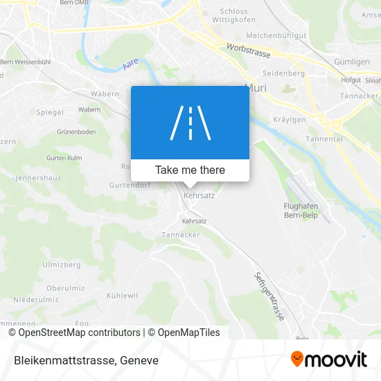 Bleikenmattstrasse map