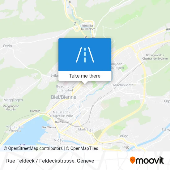 Rue Feldeck / Feldeckstrasse map