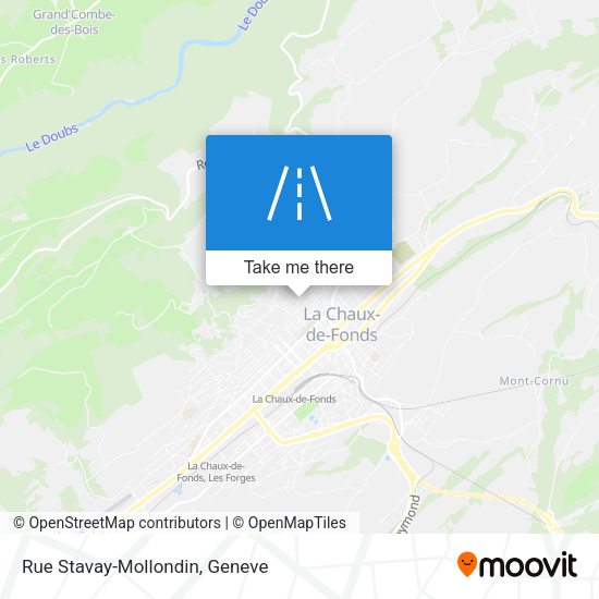 Rue Stavay-Mollondin map