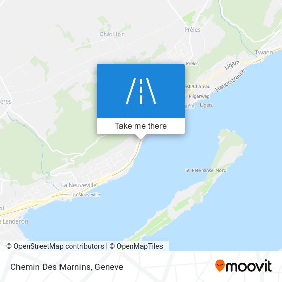 Chemin Des Marnins map