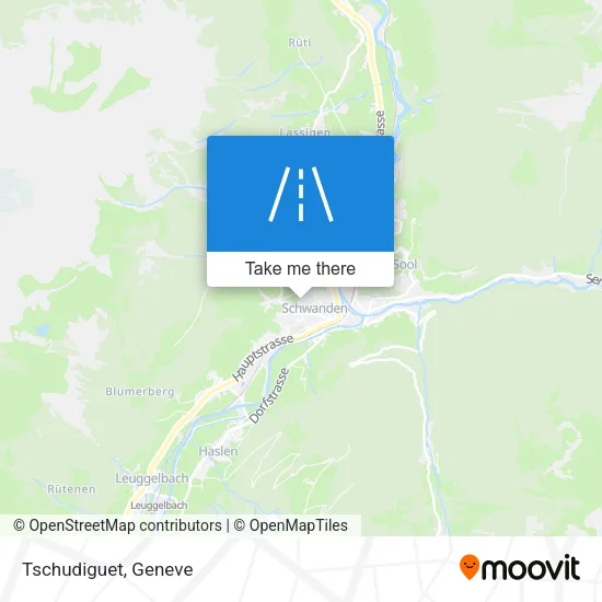 Tschudiguet map