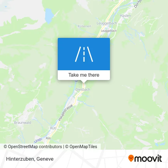 Hinterzuben map