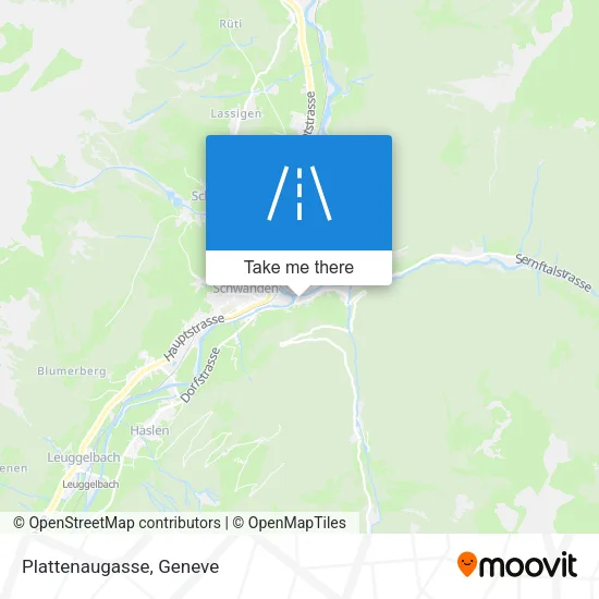 Plattenaugasse map