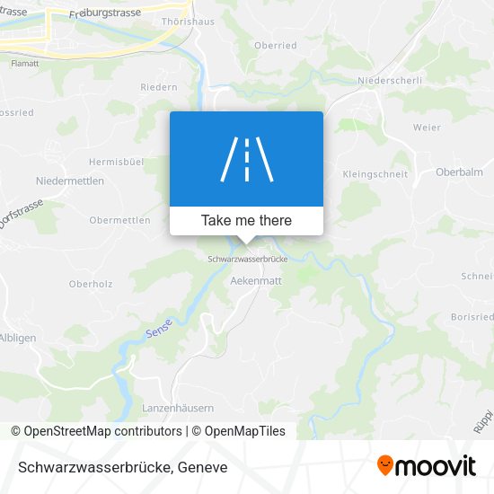 Schwarzwasserbrücke map