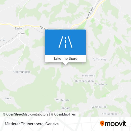Mittlerer Thunersberg map