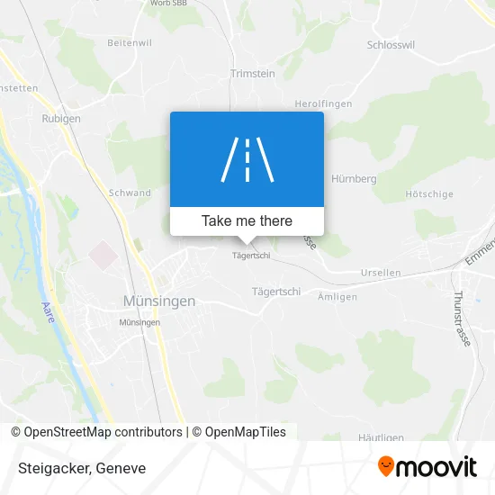 Steigacker map
