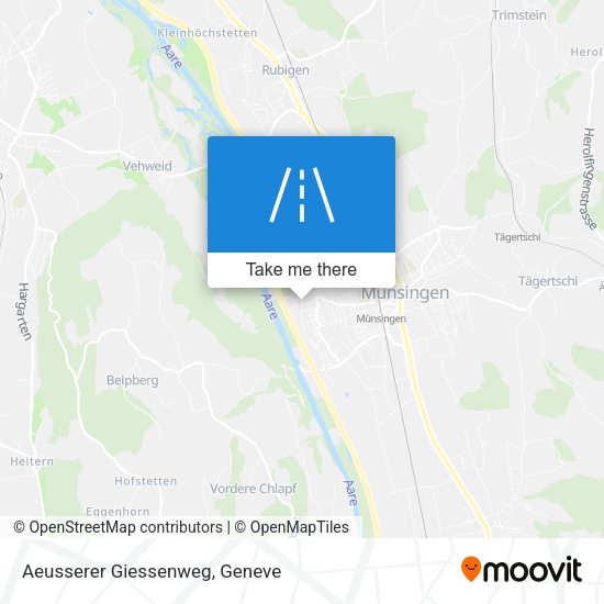 Aeusserer Giessenweg map