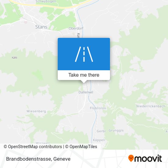 Brandbodenstrasse map