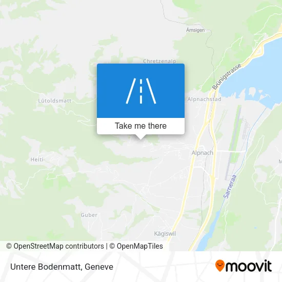 Untere Bodenmatt map