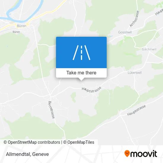 Allmendtal map