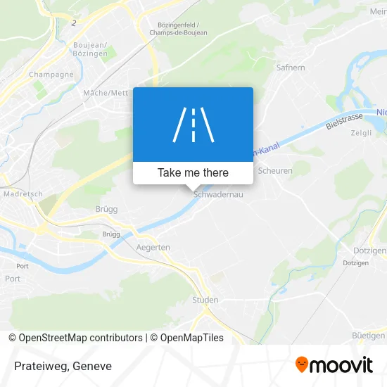 Prateiweg map