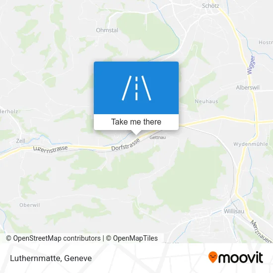 Luthernmatte map