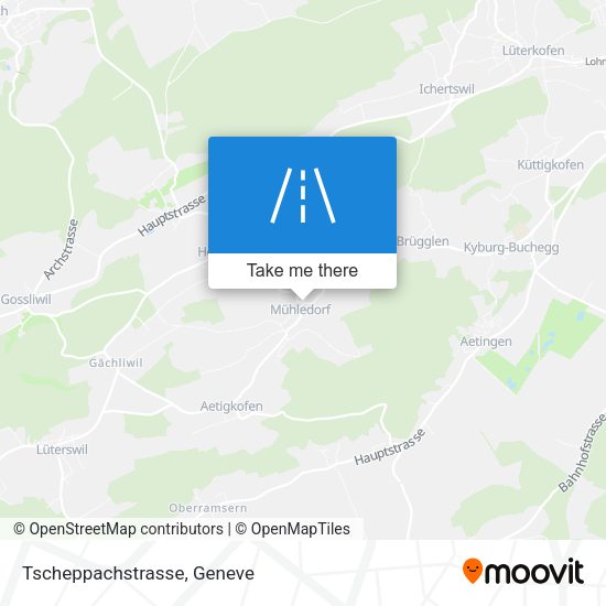 Tscheppachstrasse map