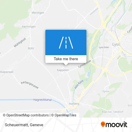 Scheuermatt map