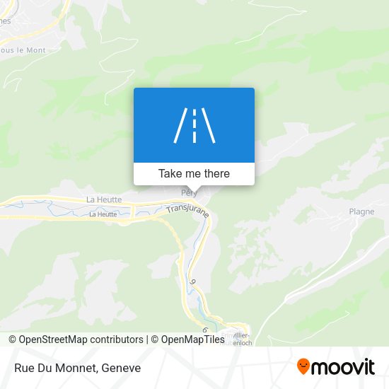 Rue Du Monnet map