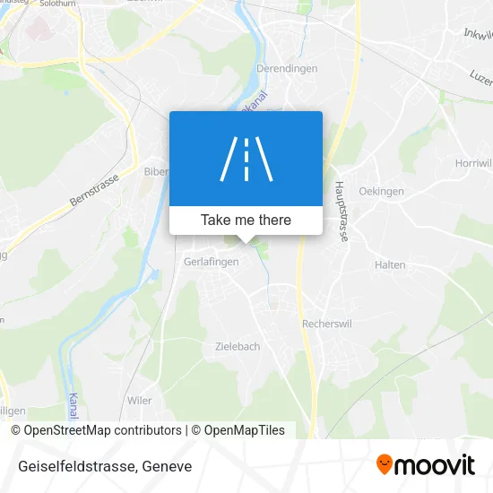 Geiselfeldstrasse map