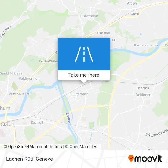 Lachen-Rüti map