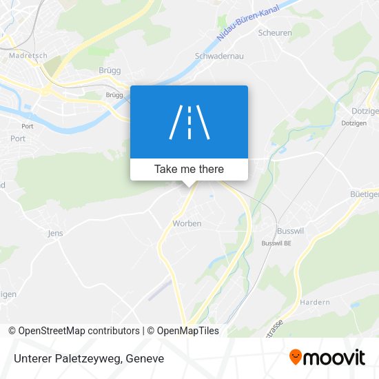 Unterer Paletzeyweg map