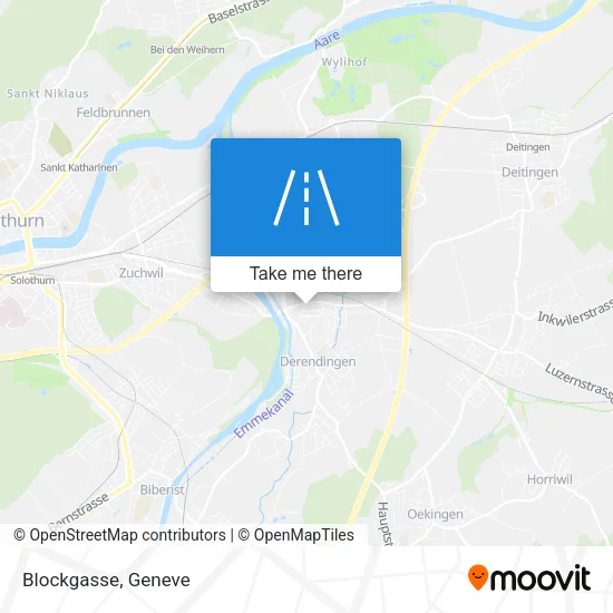 Blockgasse map