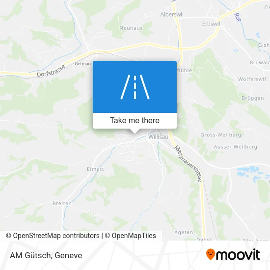 AM Gütsch map