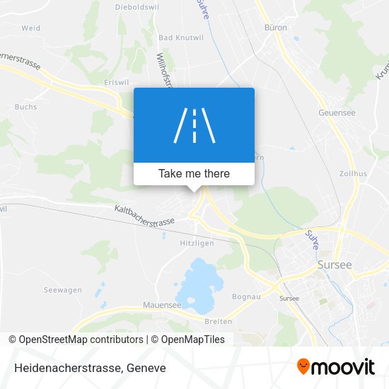 Heidenacherstrasse map