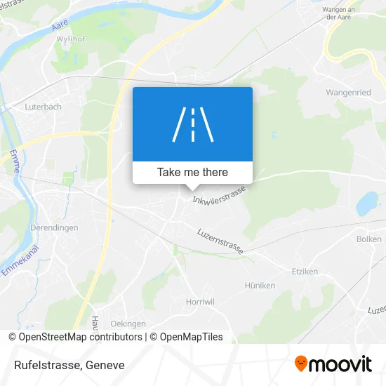 Rufelstrasse map