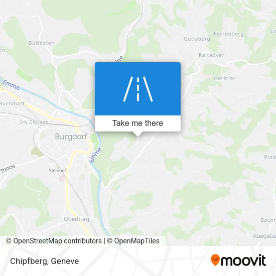 Chipfberg map