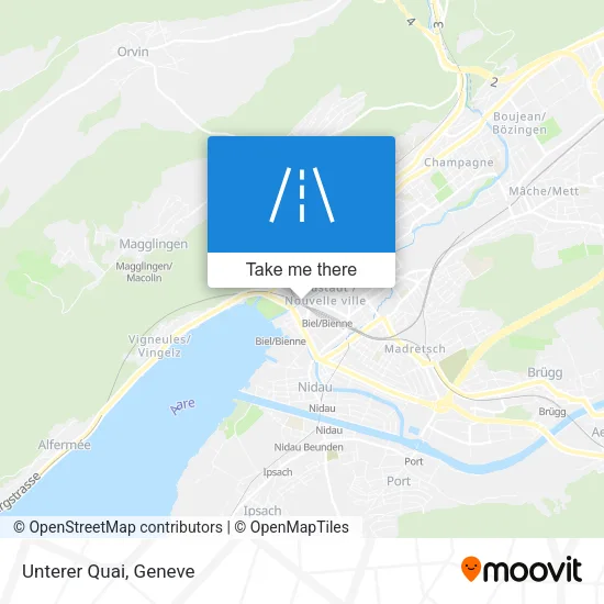 Unterer Quai map