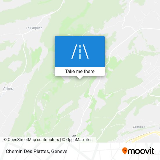 Chemin Des Plattes map