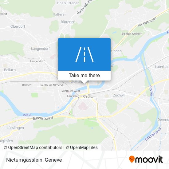 Nictumgässlein map