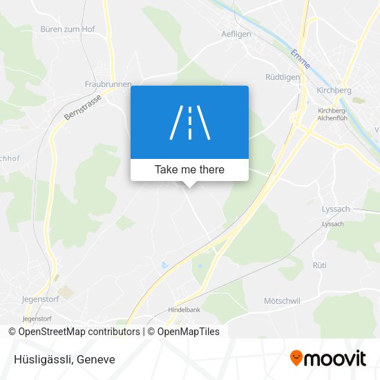 Hüsligässli map