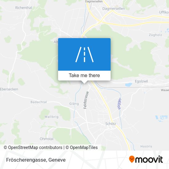 Fröscherengasse map