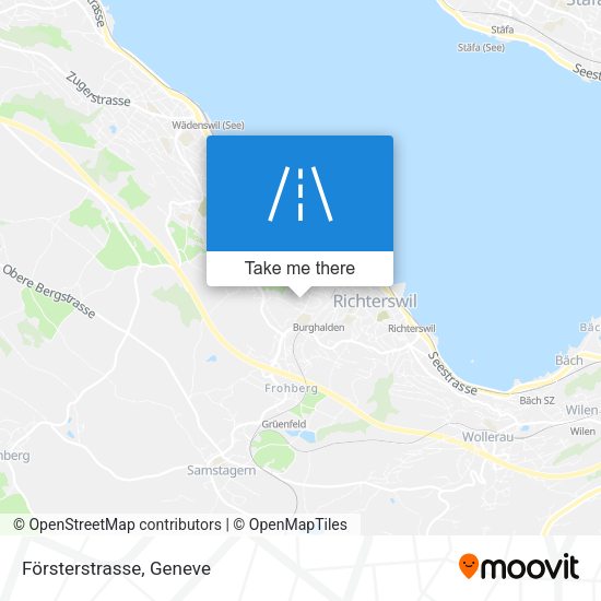 Försterstrasse map
