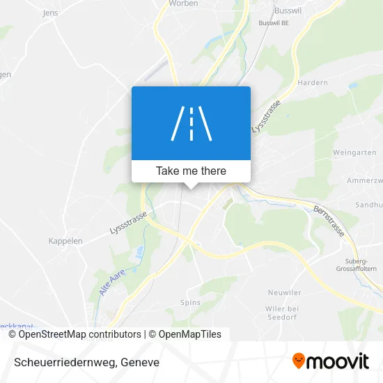 Scheuerriedernweg map