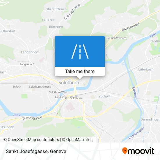 Sankt Josefsgasse map