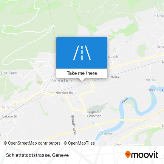Schlettstadtstrasse map