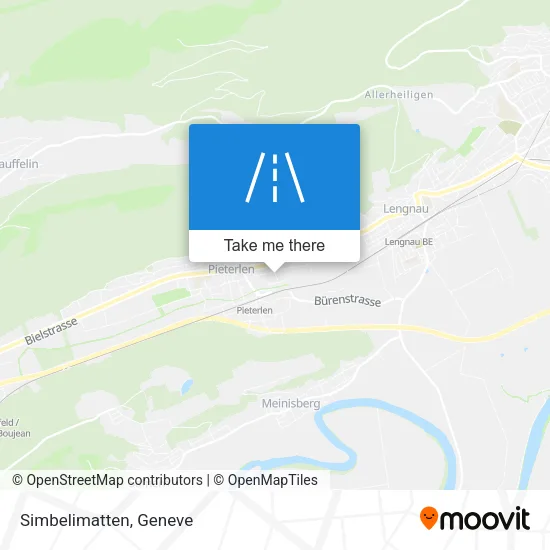 Simbelimatten map