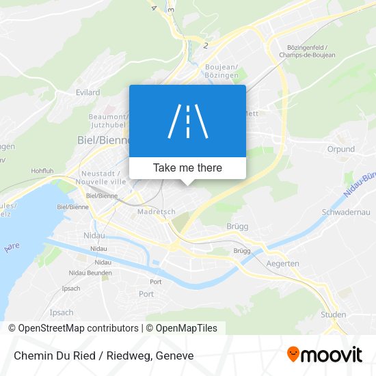 Chemin Du Ried / Riedweg map