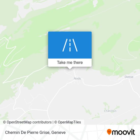 Chemin De Pierre Grise map