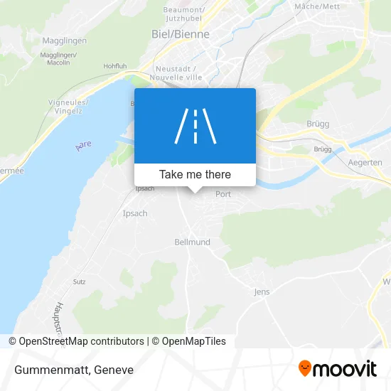 Gummenmatt map