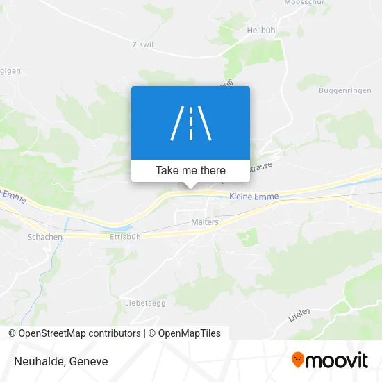 Neuhalde map