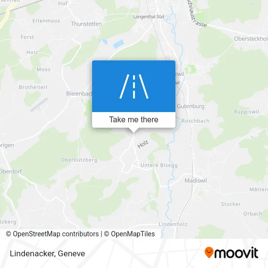 Lindenacker map