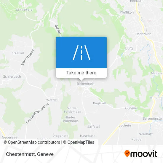 Chestenmatt map