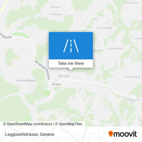 Leggiswilstrasse map