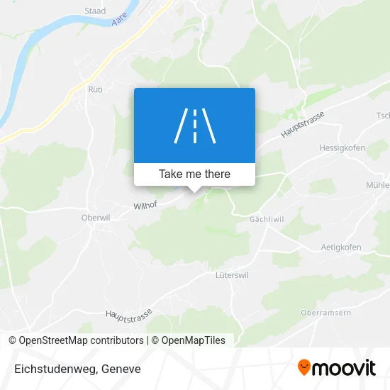 Eichstudenweg map