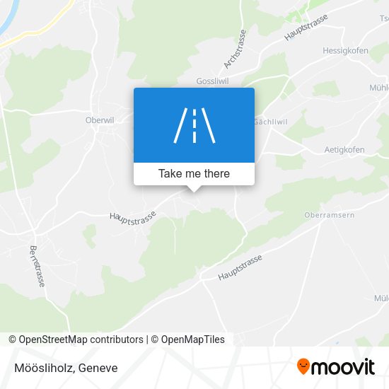 Möösliholz map