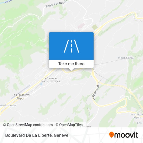 Boulevard De La Liberté map
