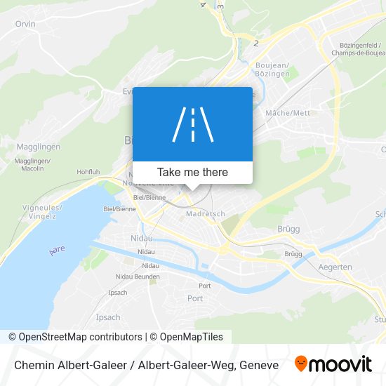 Chemin Albert-Galeer / Albert-Galeer-Weg map