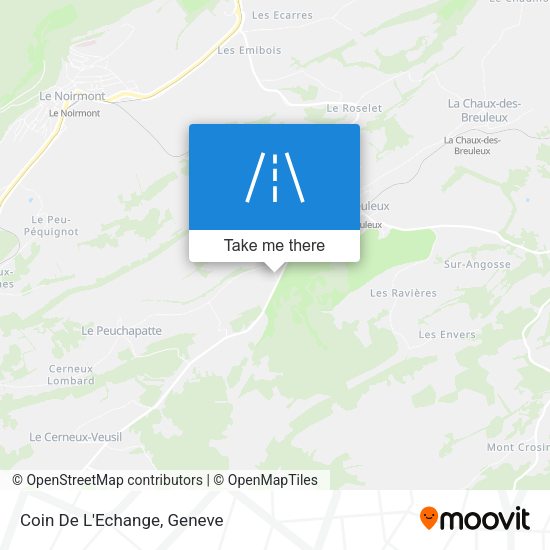 Coin De L'Echange map