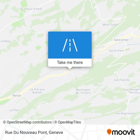Rue Du Nouveau Pont map